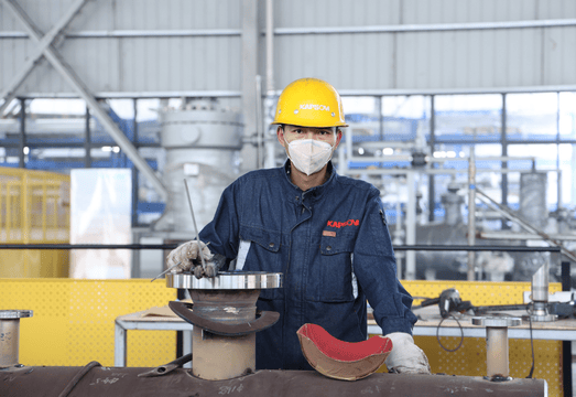 A produção da KAPSOM atinge a metade do projeto.